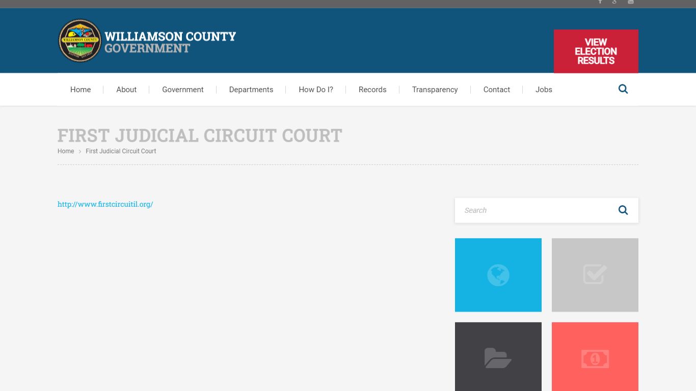 First Judicial Circuit Court - Williamson County, Illinois